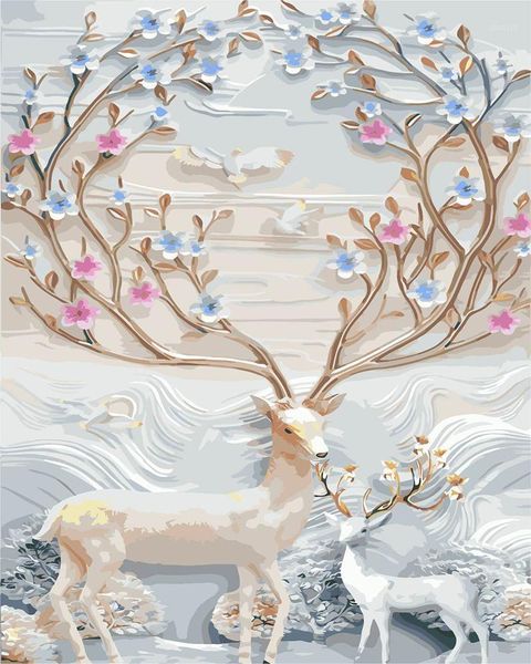 diy paint by numbers with thin frame charming flower deer oil painting for adults children home living room decor1
diy paint by numbers with thin frame charming flower deer oil painting for adults children home living room decor1