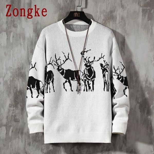 zongke knitted christmas sweater men winter mens clothes pullover mens sweaters elk harajuku sweater 2020 new arrivals -3xl1, White;black
zongke knitted christmas sweater men winter mens clothes pullover mens sweaters elk harajuku sweater 2020 new arrivals -3xl1, White;black