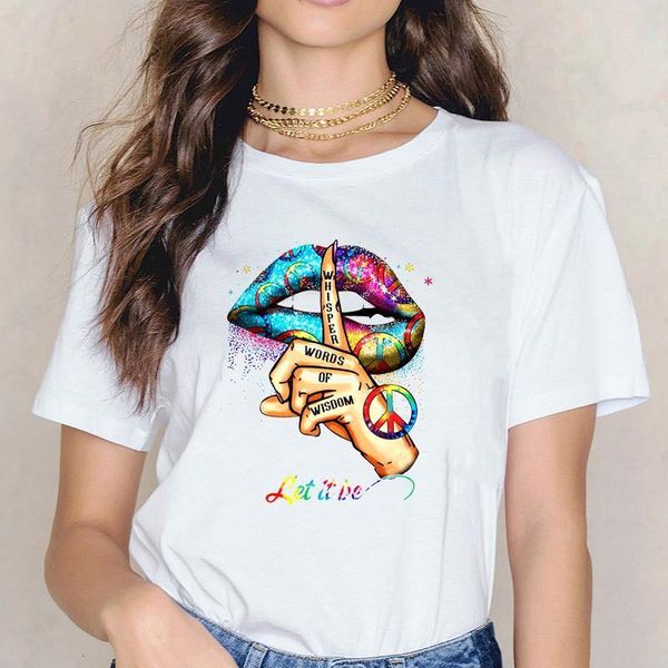 rainbow lip whisper words of wisdom printed tshirt women funny t shirts lady girl lovely graphic friends tshirt 90s tumblr shirt, White
rainbow lip whisper words of wisdom printed tshirt women funny t shirts lady girl lovely graphic friends tshirt 90s tumblr shirt, White