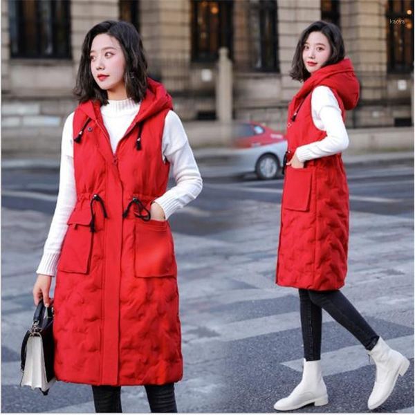 plus size 5xl 2019 winter women vest medium-long down cotton waistcoat adjustable waistband hooded female thick big pockets m0471, Black;white
plus size 5xl 2019 winter women vest medium-long down cotton waistcoat adjustable waistband hooded female thick big pockets m0471, Black;white