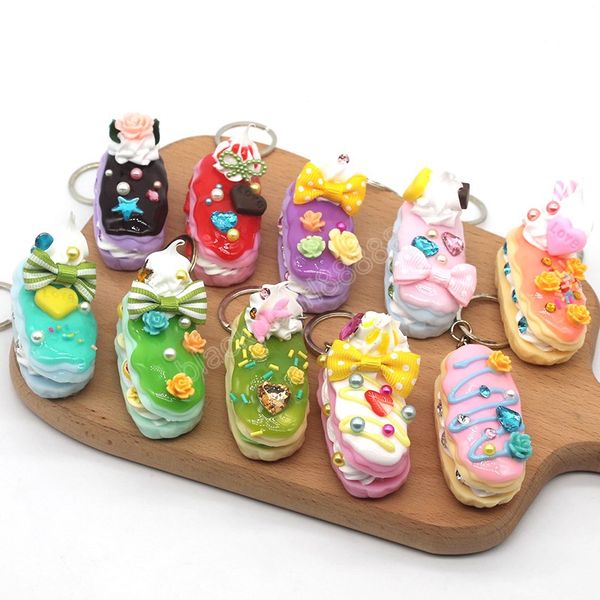 creative simulation cake pendant keychain cute lovely simulation food key chians backpack hanging decorations accessories, Slivery;golden
creative simulation cake pendant keychain cute lovely simulation food key chians backpack hanging decorations accessories, Slivery;golden