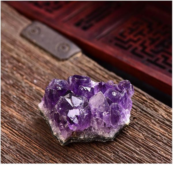 1pc natural amethyst crystal reiki teeth healing rock mineral specimen raw crystals energy stone home decoration qylkev, Black
1pc natural amethyst crystal reiki teeth healing rock mineral specimen raw crystals energy stone home decoration qylkev, Black