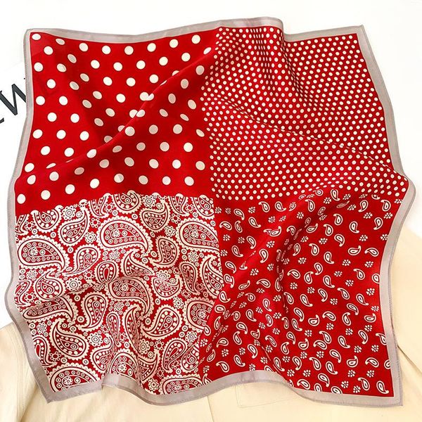 fashion paisley neck scarf women 100 silk square scarves neckerchief hair band foulard bandana lady headband wmtljo bdesybag, Blue;gray
fashion paisley neck scarf women 100 silk square scarves neckerchief hair band foulard bandana lady headband wmtljo bdesybag, Blue;gray