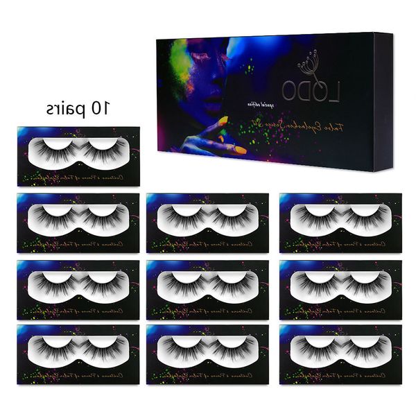 3d mink eyelashes natural false eyelashes long eyelash extension faux fake eye lashes makeup tool with box 10pairs/box
3d mink eyelashes natural false eyelashes long eyelash extension faux fake eye lashes makeup tool with box 10pairs/box