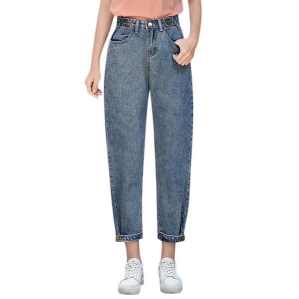 women's jeans fashion women casual loose solid color mujer 2021 cintura alta trousers pant ankle -length #ws, Blue
women's jeans fashion women casual loose solid color mujer 2021 cintura alta trousers pant ankle -length #ws, Blue