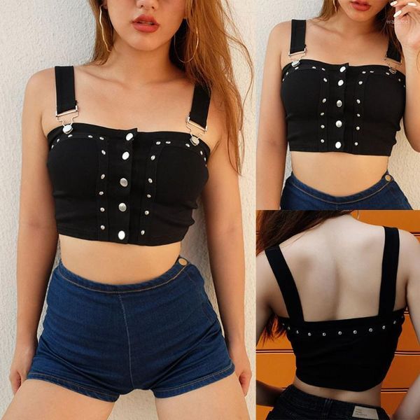 kawaii women clothes vintage fashion t shirt womens metal buckle vest sleeveless casual streetwear clothes ropa mujer1, White
kawaii women clothes vintage fashion t shirt womens metal buckle vest sleeveless casual streetwear clothes ropa mujer1, White