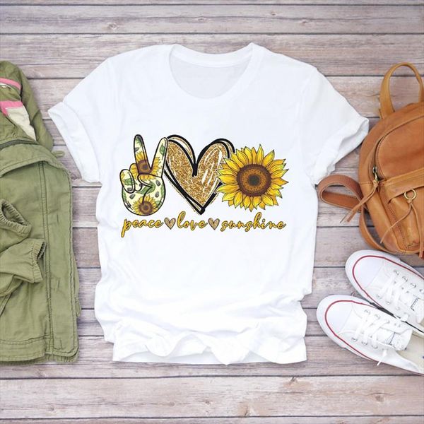 women floral sunflower love fashion casual 90s printing print lady t shirts womens graphic t shirt ladies female tee shirt, White
women floral sunflower love fashion casual 90s printing print lady t shirts womens graphic t shirt ladies female tee shirt, White