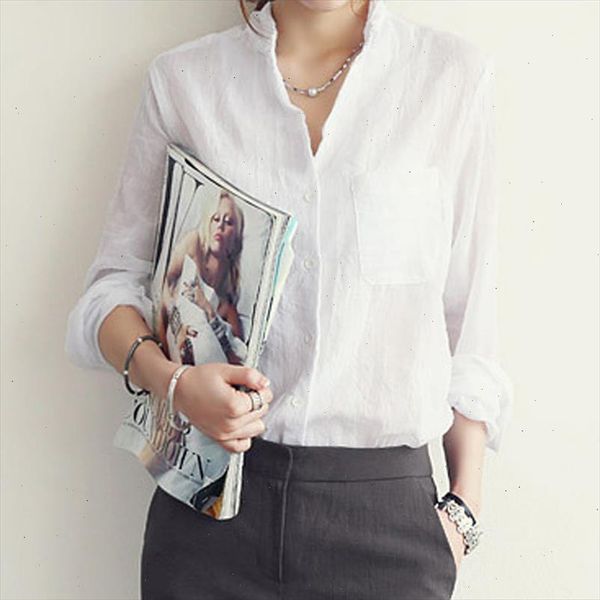 white blouse women chemise femme thin through long sleeve shirt 2021 summer ladies womens clothing dames kleding
white blouse women chemise femme thin through long sleeve shirt 2021 summer ladies womens clothing dames kleding