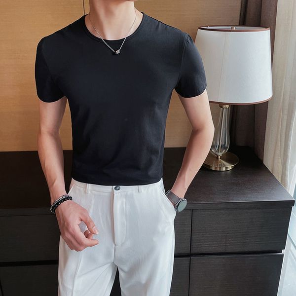 2021 men's t-shirt summer and autumn new shirt long sleeves fashion young clothes hrlq, White;black
2021 men's t-shirt summer and autumn new shirt long sleeves fashion young clothes hrlq, White;black
