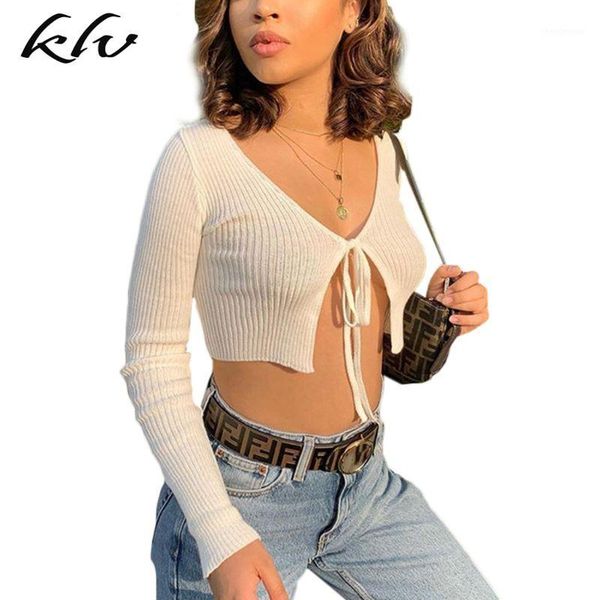 womens autumn long sleeve ribbed knit crop solid color tie knot mini sweater cardigan open front bodycon bolero shirt1, White 
womens autumn long sleeve ribbed knit crop solid color tie knot mini sweater cardigan open front bodycon bolero shirt1, White