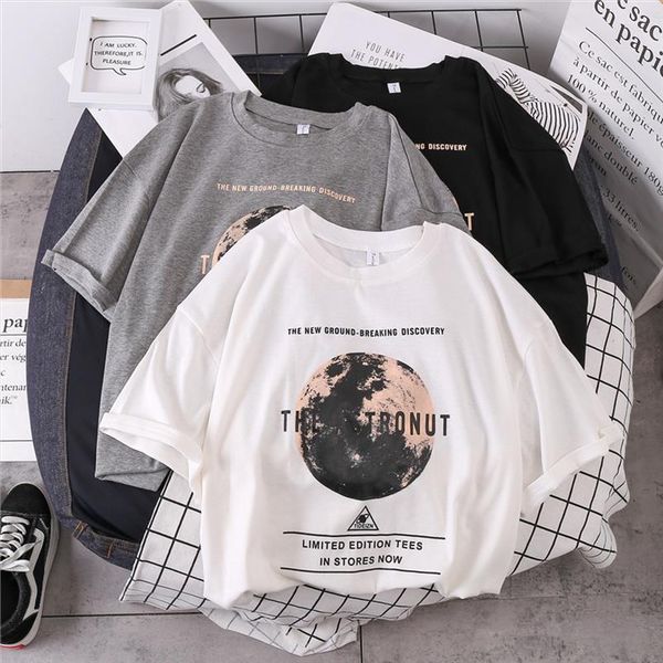 2020 spring summer short sleeve tee shirt femme oversized t shirt print casual loose o neck harajuk black women shirts, White
2020 spring summer short sleeve tee shirt femme oversized t shirt print casual loose o neck harajuk black women shirts, White