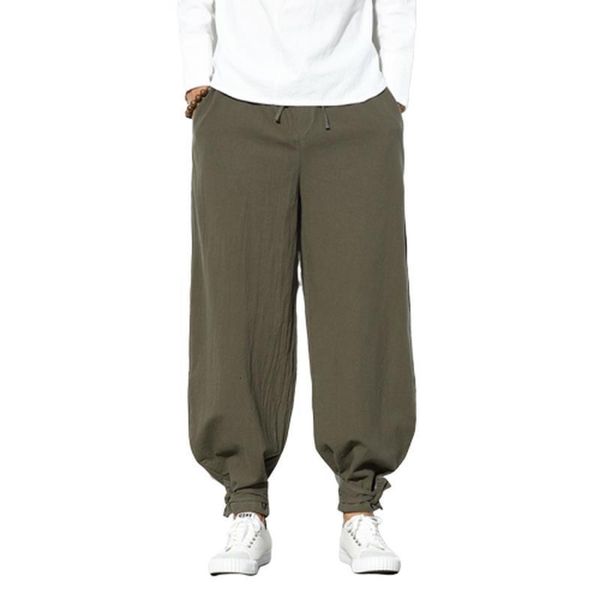 new mens pants cotton linen harem pants men jogger pants male trousers chinese traditional cloths belts plus size 5xl loose mid, Black
new mens pants cotton linen harem pants men jogger pants male trousers chinese traditional cloths belts plus size 5xl loose mid, Black