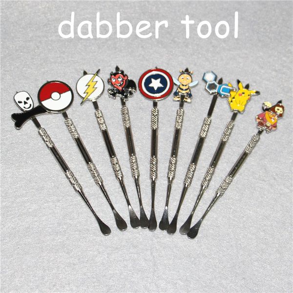 stainless sale 120mm tool carving steel wax dabber with cartoon design smoking metal dab tools dhl
stainless sale 120mm tool carving steel wax dabber with cartoon design smoking metal dab tools dhl