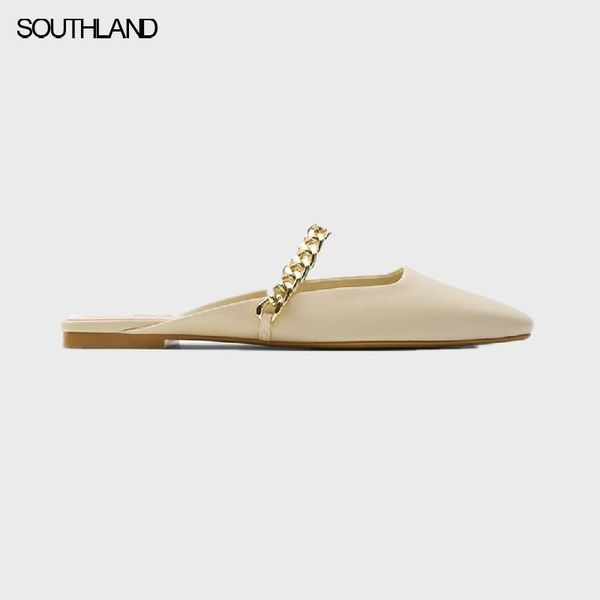 slippers southland women's shoes 2021 mary jane mules chain decoration flat half sandals single1, Black
slippers southland women's shoes 2021 mary jane mules chain decoration flat half sandals single1, Black
