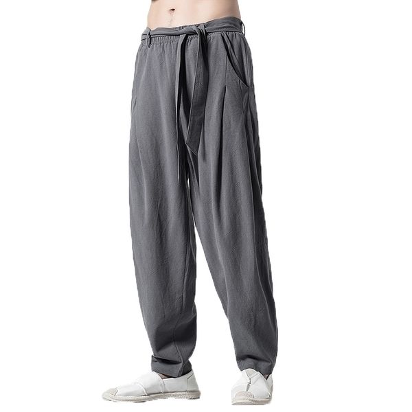 spring summer harem pants men casual sweatpants elastic waist oversize linen pants brand mens joggers hip hop trousers 5xl 201125, Black
spring summer harem pants men casual sweatpants elastic waist oversize linen pants brand mens joggers hip hop trousers 5xl 201125, Black