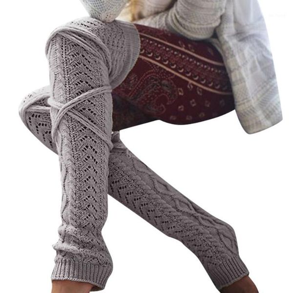 women knitted long boot stocking over knee thigh high warm stocking -mx81, Black;white
women knitted long boot stocking over knee thigh high warm stocking -mx81, Black;white