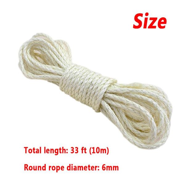 6mm sisal rope for cat tree diy scratching post toys scratch board chair legs binding rope for cat sharpen claw cat bbyafp
6mm sisal rope for cat tree diy scratching post toys scratch board chair legs binding rope for cat sharpen claw cat bbyafp