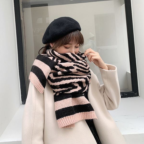 autumn and winter new scarf women's brand version versatile fashion academy style long thick warm neck shawl klwe, Blue;gray
autumn and winter new scarf women's brand version versatile fashion academy style long thick warm neck shawl klwe, Blue;gray