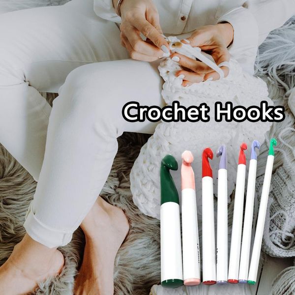 40# 7pcs sewing needle aluminium alloy crochet hooks needles knit weave craft sewing tool knitting needles with multiple size, Black
40# 7pcs sewing needle aluminium alloy crochet hooks needles knit weave craft sewing tool knitting needles with multiple size, Black