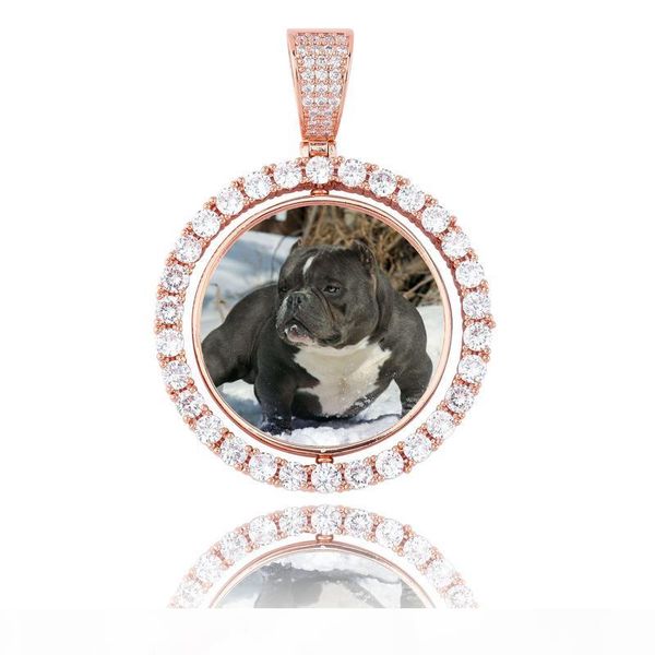 custom p frame memory medallions pendants necklace two sides rotatable men women bling iced out male hip hop rapper jewelry, Silver
custom p frame memory medallions pendants necklace two sides rotatable men women bling iced out male hip hop rapper jewelry, Silver