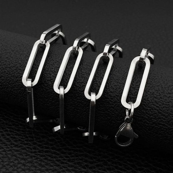 chains wholesale punk style 8mm link chain necklaces man jewelry fashion goth stainless steel chokers women gifts for the year, Silver
chains wholesale punk style 8mm link chain necklaces man jewelry fashion goth stainless steel chokers women gifts for the year, Silver