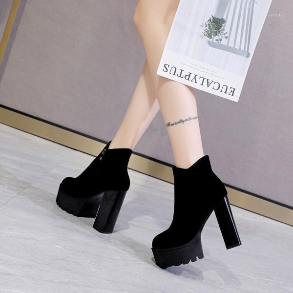 2020 autumn and winter new women's shoes leather thick heel boots women all-match super high heel frosted short boots1, Black
2020 autumn and winter new women's shoes leather thick heel boots women all-match super high heel frosted short boots1, Black