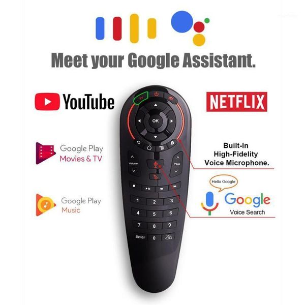 remote control 2.4g wireless voice air mouse 33 keys ir learning gyro sensing smart remote for game android tv box r201
remote control 2.4g wireless voice air mouse 33 keys ir learning gyro sensing smart remote for game android tv box r201