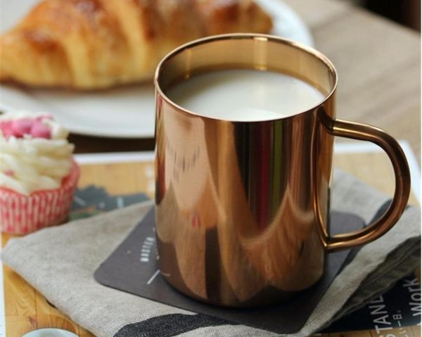 mugs stainless steel moscow mule copper beer coffee milk mug luxurious kitchen drinkware 450ml high quality
mugs stainless steel moscow mule copper beer coffee milk mug luxurious kitchen drinkware 450ml high quality