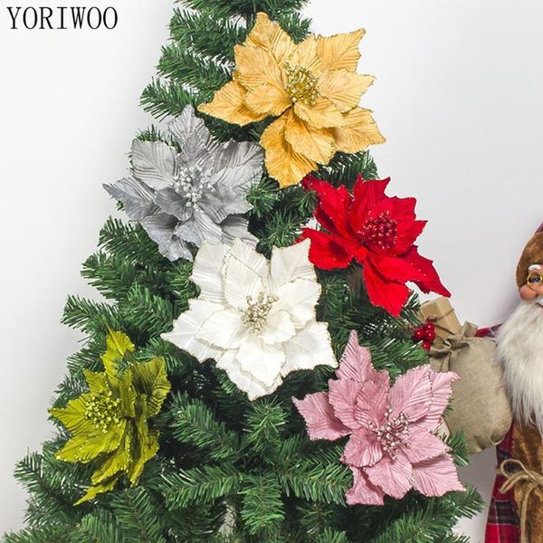 yoriwoo artificial christmas flowers arrangement fake flowers merry christmas tree decorations for home 2020 xmas ornament natal1
yoriwoo artificial christmas flowers arrangement fake flowers merry christmas tree decorations for home 2020 xmas ornament natal1