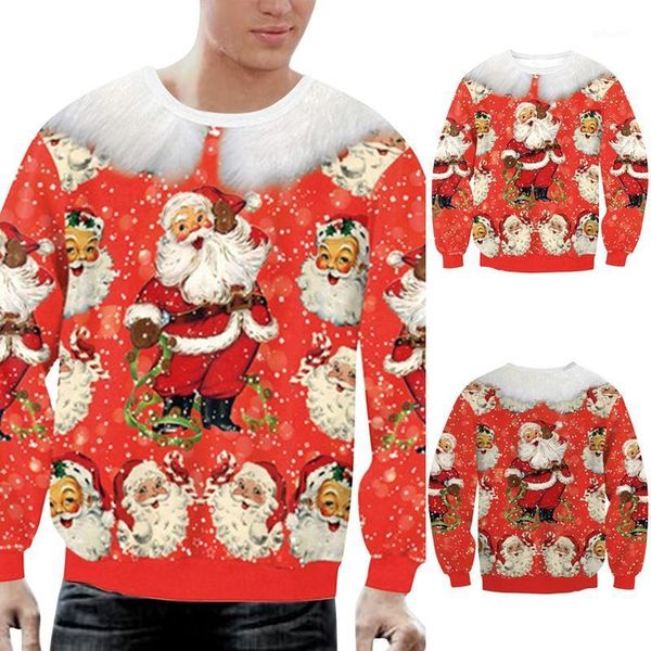 men and women christmas sweater pullover santa claus holiday party sweatshirt red1, White;black
men and women christmas sweater pullover santa claus holiday party sweatshirt red1, White;black