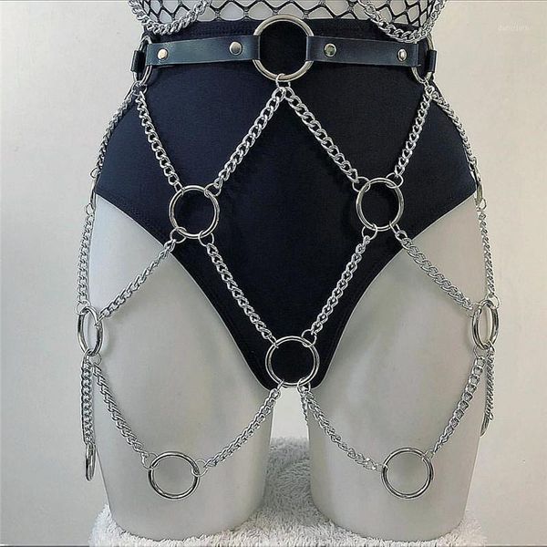 punk leather waist belt metal chain skirt women harness hollow nightclub hip hop black pu mini skirts1
punk leather waist belt metal chain skirt women harness hollow nightclub hip hop black pu mini skirts1