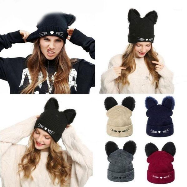 knitting wool hat sweet cute fashion beanies cat ear women all- knitting hat christmas warm earmuffs caps1
knitting wool hat sweet cute fashion beanies cat ear women all- knitting hat christmas warm earmuffs caps1