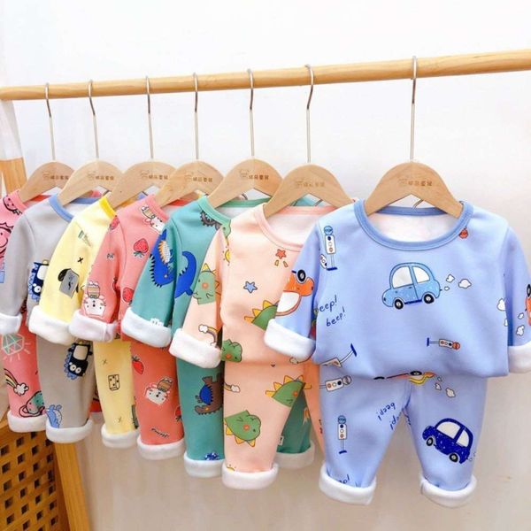 boys for girls thermal cartoon underwear baby autumn and winter lovely home cloth children's pajamas two piece set 4k12, Blue;red
boys for girls thermal cartoon underwear baby autumn and winter lovely home cloth children's pajamas two piece set 4k12, Blue;red