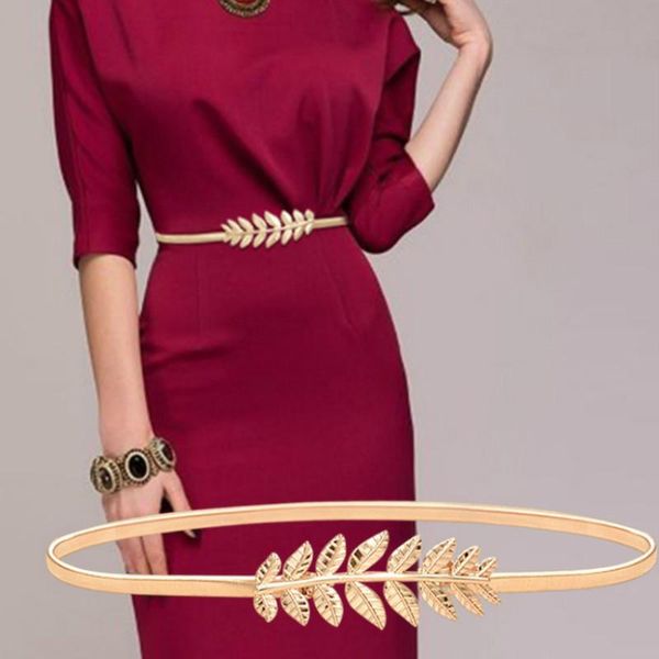 women luxury flower leaves metal buckle belt ladies elastic waist chain belts female gold thin decorative waistband for dress, Black;brown
women luxury flower leaves metal buckle belt ladies elastic waist chain belts female gold thin decorative waistband for dress, Black;brown