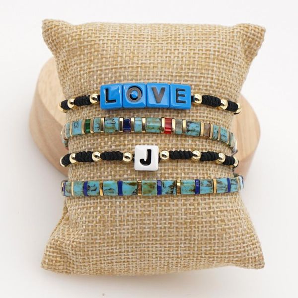 shinus love letter beaded miyuki tila beads rope bracelet femme handmade braided adjustable bracelets girl jewelry gift, Black
shinus love letter beaded miyuki tila beads rope bracelet femme handmade braided adjustable bracelets girl jewelry gift, Black