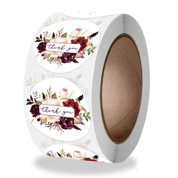 500pcs round flower thank you stickers seal labels for wedding gift christmas card business packaging stationery
500pcs round flower thank you stickers seal labels for wedding gift christmas card business packaging stationery