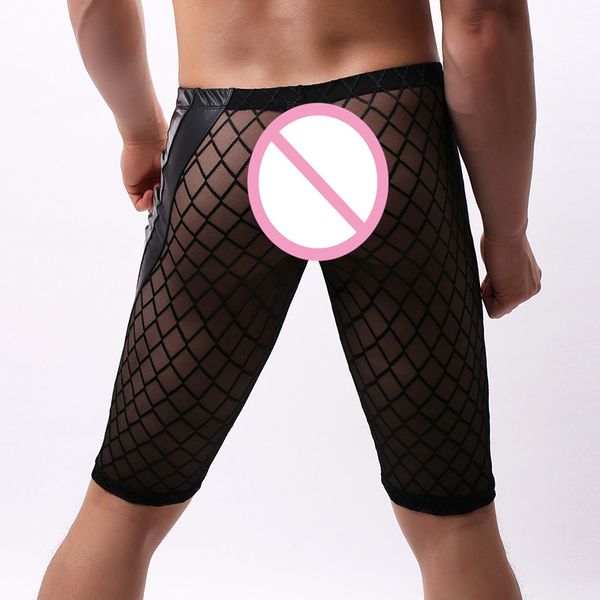 3Pieces/Lot Underwear for Men Cueca Boxer Mens Gay Sissy Transparent Grid See Through Sexy Panties Male Man Mesh Underpants Boxers, Black
3Pieces/Lot Underwear for Men Cueca Boxer Mens Gay Sissy Transparent Grid See Through Sexy Panties Male Man Mesh Underpants Boxers, Black