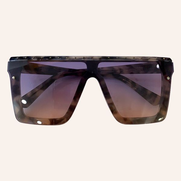 square 2020 women's luxury men's vintage rebite design a piece of sunglasses big mirror eyewear uv400 737o, White;black
square 2020 women's luxury men's vintage rebite design a piece of sunglasses big mirror eyewear uv400 737o, White;black