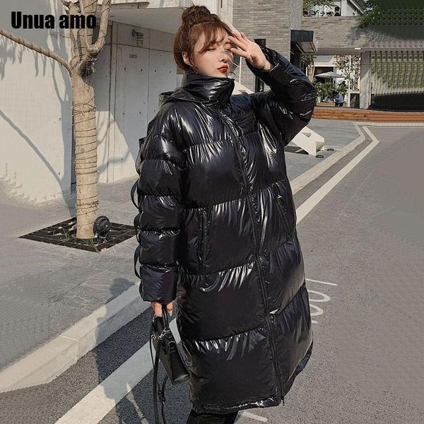 unua amo winter jacket women long hooded women's parka coat 2021 fashion glossy black thick warm loose puffer bubble jacket
unua amo winter jacket women long hooded women's parka coat 2021 fashion glossy black thick warm loose puffer bubble jacket
