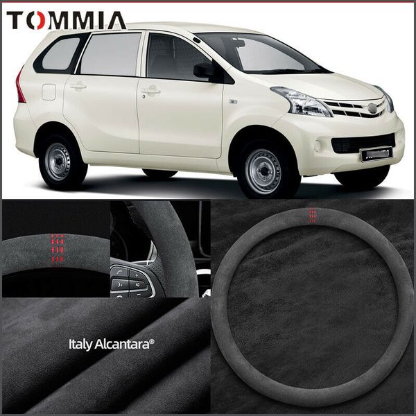 38cm non-slip black alcantara suede car steering wheel cover for toyota avanza 
38cm non-slip black alcantara suede car steering wheel cover for toyota avanza