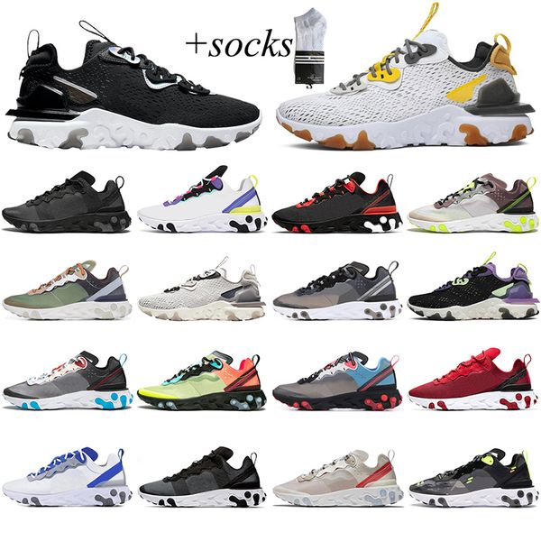 react element 87 55 running shoes for men women triple black white tour green hyper pink classic jogging mens trainers sports sneaker, White;red
react element 87 55 running shoes for men women triple black white tour green hyper pink classic jogging mens trainers sports sneaker, White;red