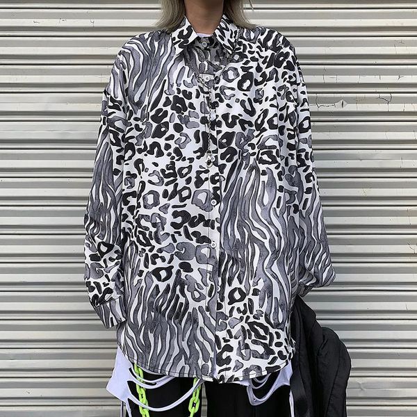 new autumn blouse women streetwear shirt vintage leopard shirt loose long sleeve harajuku man cartoon zebra, White
new autumn blouse women streetwear shirt vintage leopard shirt loose long sleeve harajuku man cartoon zebra, White