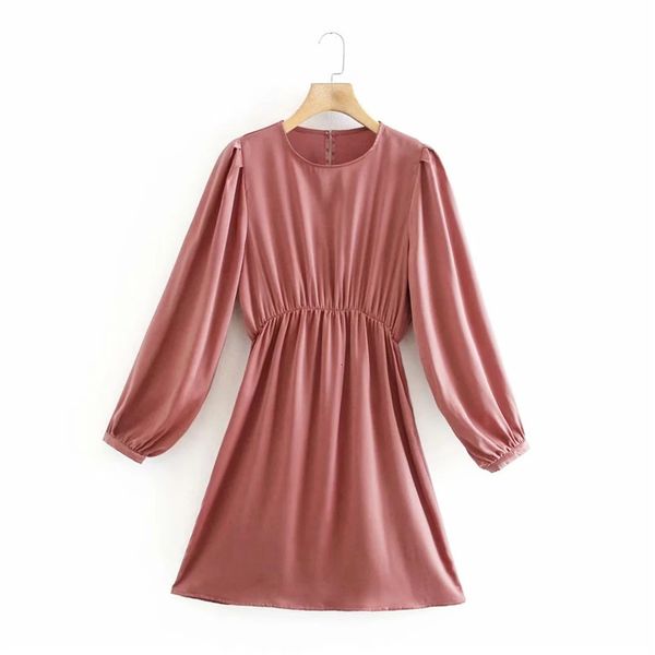 satin mini women 2021 vintage puff long sleeve chic woman dress winter elastic waist new year elegant dresses mcux, Black;gray
satin mini women 2021 vintage puff long sleeve chic woman dress winter elastic waist new year elegant dresses mcux, Black;gray