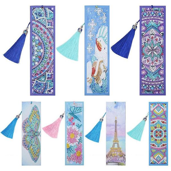 21x6cm diy diamond painting bookmark leather flower tassel book marks special shaped diamond embroidery book page mark kid gift
21x6cm diy diamond painting bookmark leather flower tassel book marks special shaped diamond embroidery book page mark kid gift