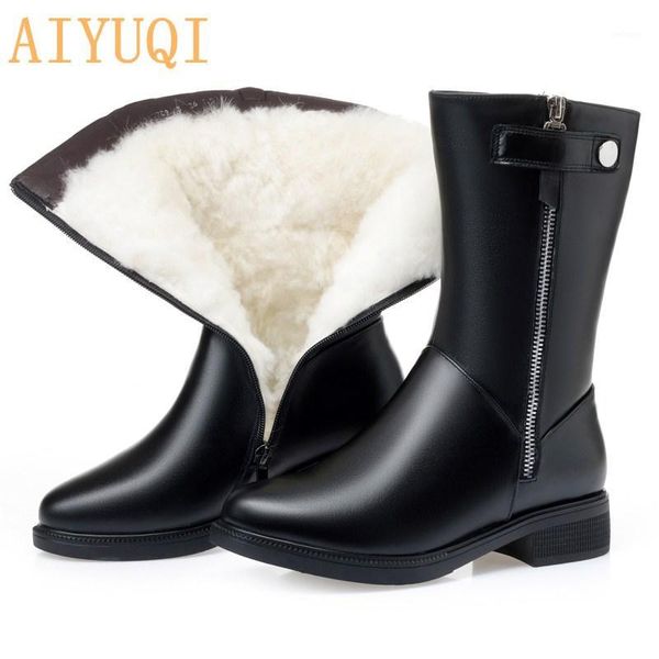 boots aiyuqi black booties big size 35-43 winter 2021 genuine leather female snow thick warm wool shoes women1
boots aiyuqi black booties big size 35-43 winter 2021 genuine leather female snow thick warm wool shoes women1