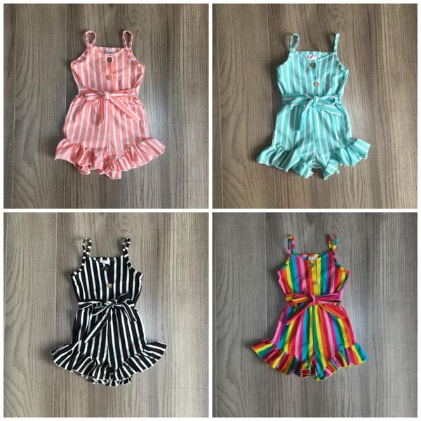 girlymax girls milk silk halter stripe ruffle summer cotton baby kids one-piece overall garment suit jumpsuit clothes ruffles 201126, White 
girlymax girls milk silk halter stripe ruffle summer cotton baby kids one-piece overall garment suit jumpsuit clothes ruffles 201126, White