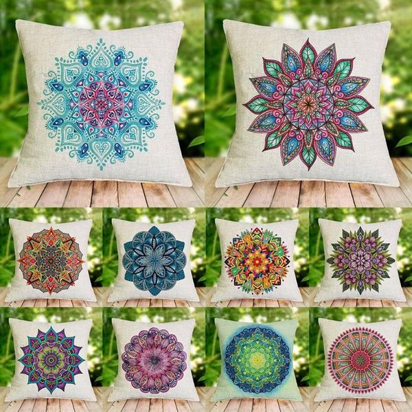 mandala flower cotton linen square decorative hug pillow case cushion cover 45x45 cm folk-custom style home accessories
mandala flower cotton linen square decorative hug pillow case cushion cover 45x45 cm folk-custom style home accessories