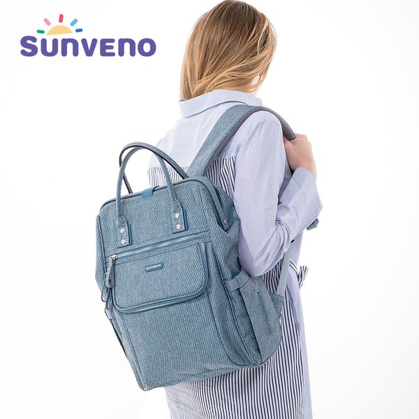 sunveno diaper bag backpack large capacity waterproof nappy bag kits mummy maternity travel backpack nursing handbag lj201013
sunveno diaper bag backpack large capacity waterproof nappy bag kits mummy maternity travel backpack nursing handbag lj201013