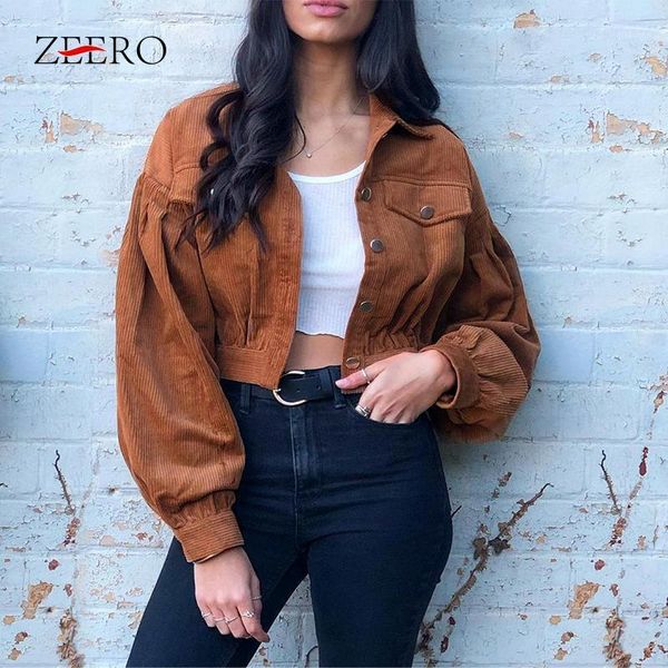 plus size casual corduroy buttons long sleeve jackets women 2020 autumn winter office lady solid coat female lapel short jackets1, Black;brown
plus size casual corduroy buttons long sleeve jackets women 2020 autumn winter office lady solid coat female lapel short jackets1, Black;brown
