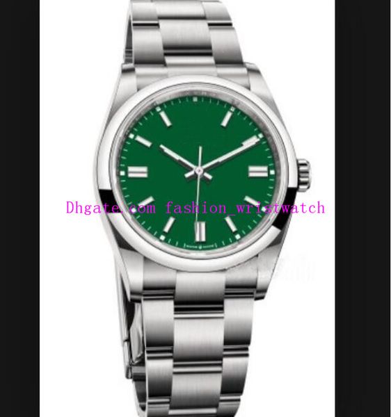 luxury men's watches green dial novelty new perpetual 41mm 124300 mechanical automatic silver stainless steel bracelet fashion watch, Slivery;brown
luxury men's watches green dial novelty new perpetual 41mm 124300 mechanical automatic silver stainless steel bracelet fashion watch, Slivery;brown